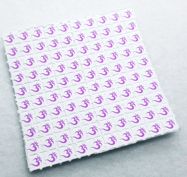 Purple OM Mini Blotter Art - Blotter Store
