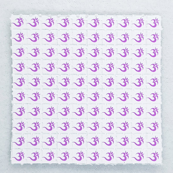 Purple OM Mini Blotter Art - Blotter Store