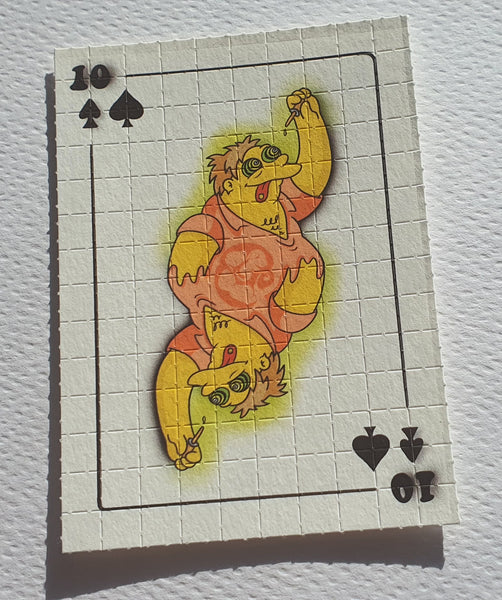 Simpsons Royal Flush Blotter Art Full Set #25/25 - Blotter Store