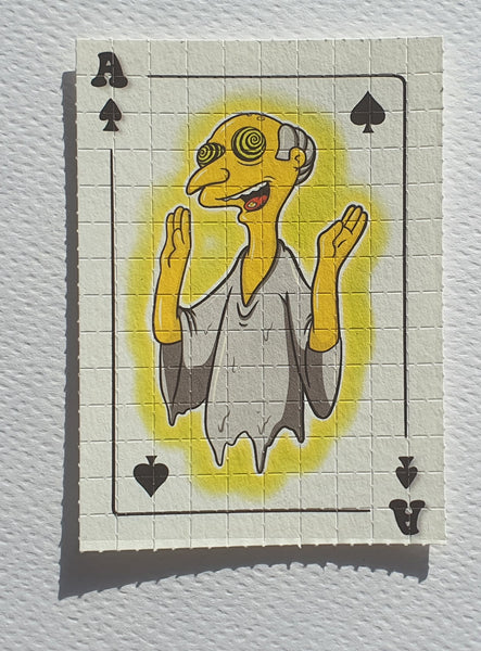Simpsons Royal Flush Blotter Art Full Set #25/25 - Blotter Store