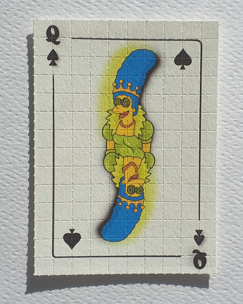 Simpsons Royal Flush Blotter Art Full Set #25/25 - Blotter Store