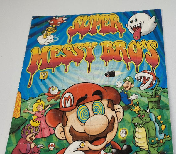 Super Messy Bros Signed by Russ Holmes - Blotter Store