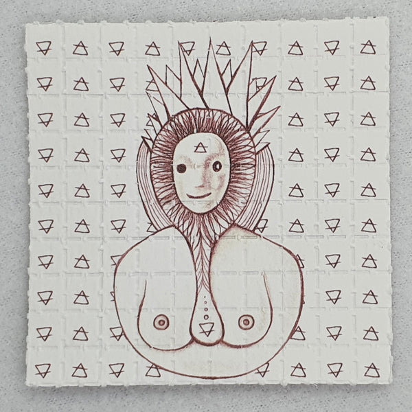 Voodoo Lady Mini Blotter Art - Blotter Store