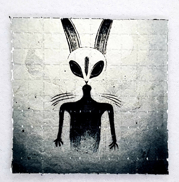 White Rabbit History Mini Blotter Art - Blotter Store