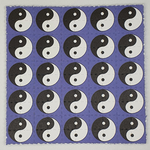 Yin Yang Blue Mini Blotter Art - Blotter Store