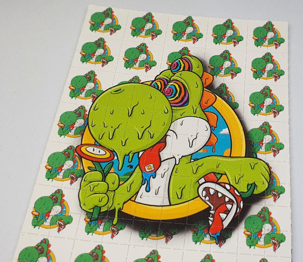 Yoshi Blotter Art by Russ Holmes - Blotter Store