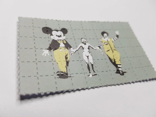 Banksy Blotter Art