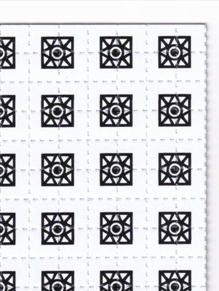 Fractal Focus Blotter Art