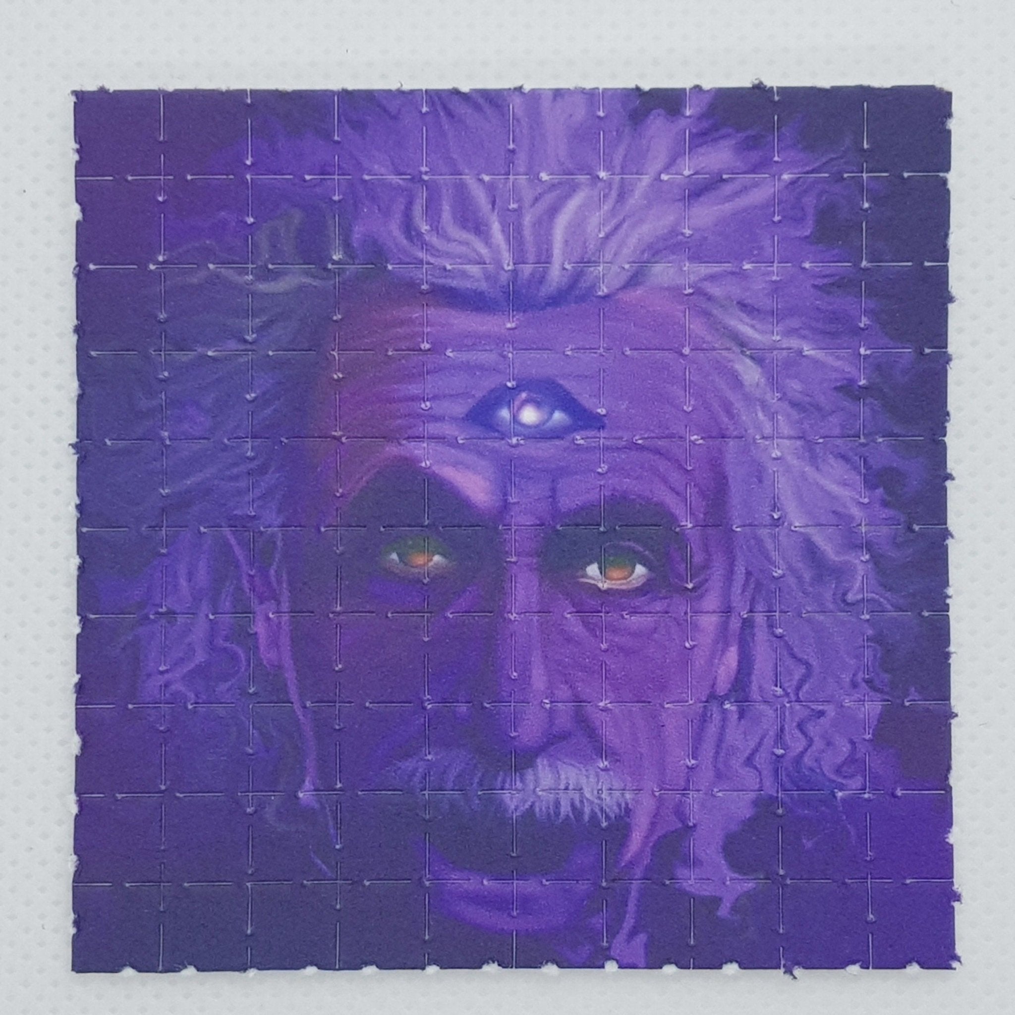 Albert Einstein Blotter Art - Einstein's Third Eye. - Blotter Store