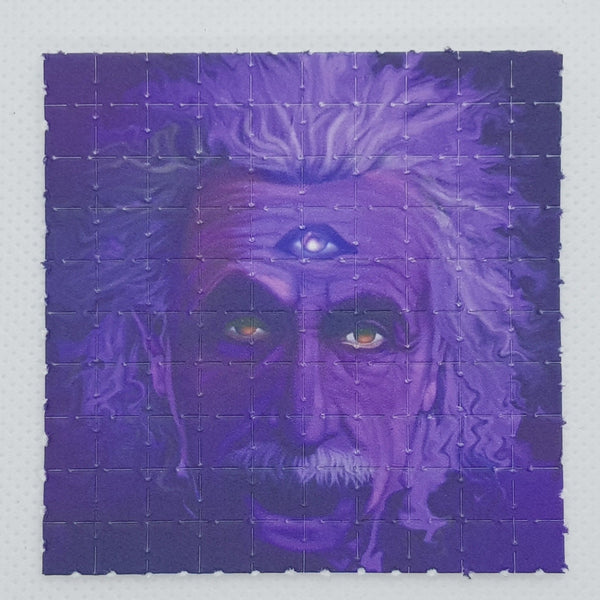 Albert Einstein Blotter Art - Einstein's Third Eye. - Blotter Store