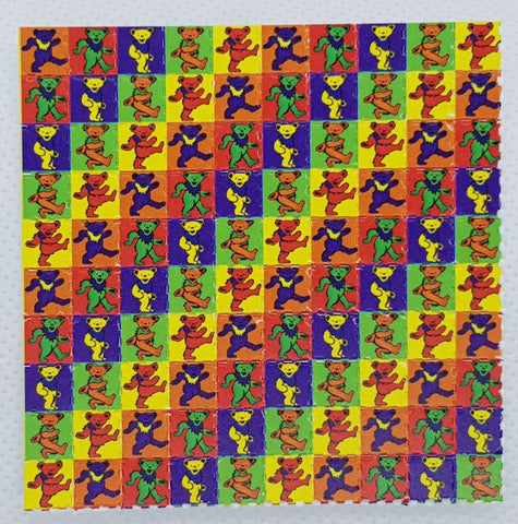 Grateful Dead Bear LSD Blotter Art - Blotter Store