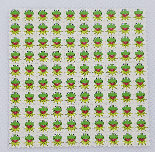 Kermit the Frog LSD Blotter Art Sheet - Blotter Store