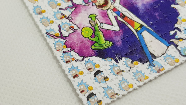 Rick and Morty Bong Blotter Art - Blotter Store