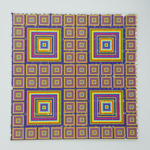 Trippy Squares Blotter Art - Blotter Store