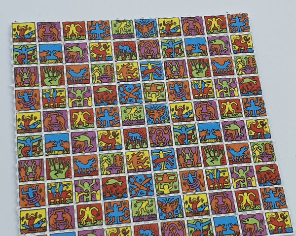 Dancing Stickmen Blotter Art - Blotter Store