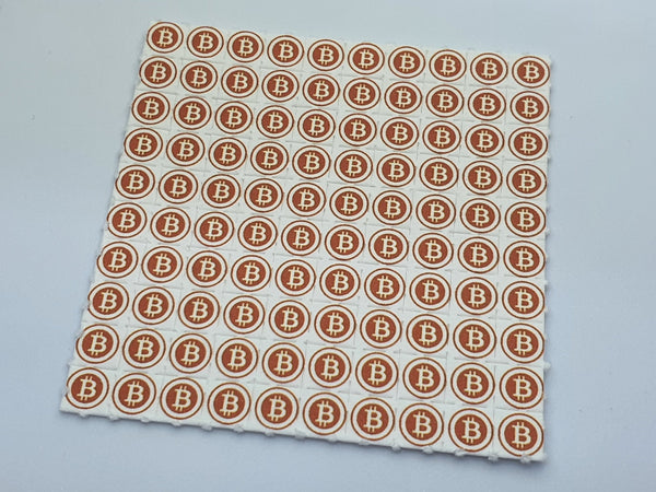 Bitcoin BTC Blotter Art - Blotter Store