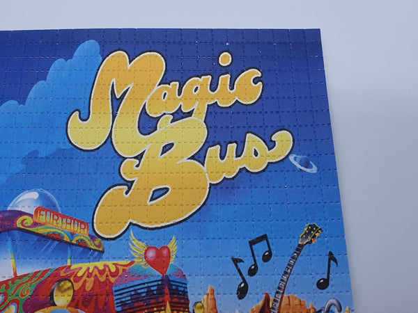 Magic Bus Blotter Art Signed by Zane Kesey - Blotter Store