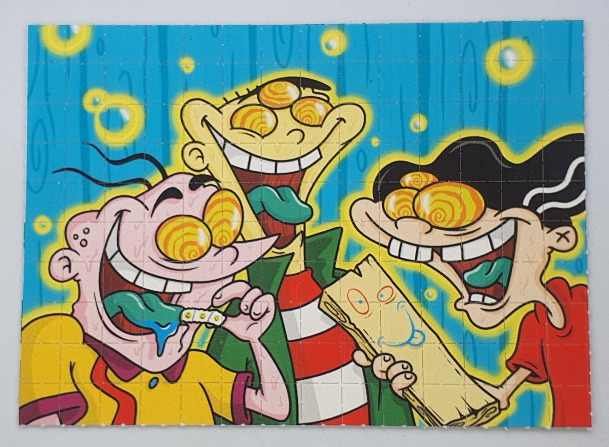 Ed Edd n Eddy Blotter Art by Russ Holmes - Blotter Store