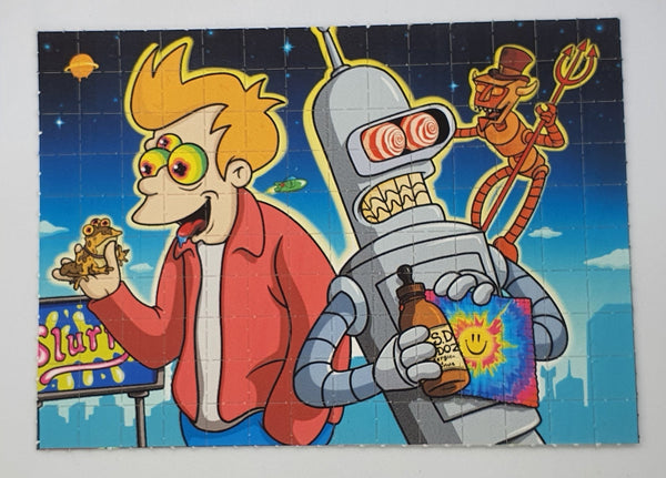 Futurama Blotter Art by Russ Holmes - Blotter Store