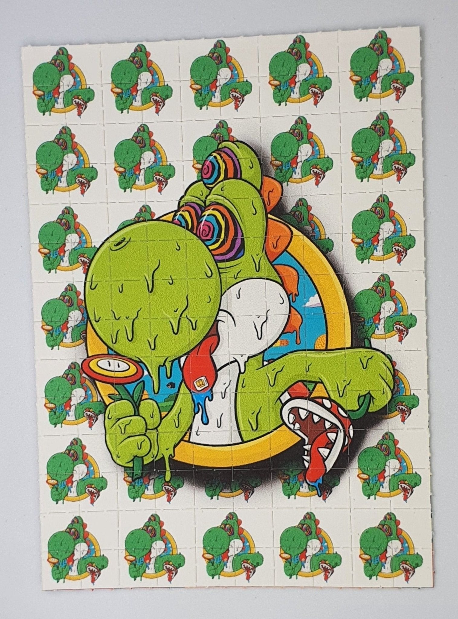 Yoshi Blotter Art by Russ Holmes - Blotter Store