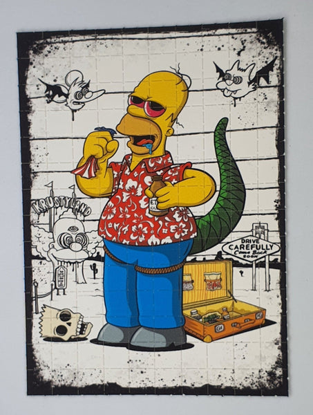 Homer s. Thompson Blotter Art by Russ Holmes - Blotter Store