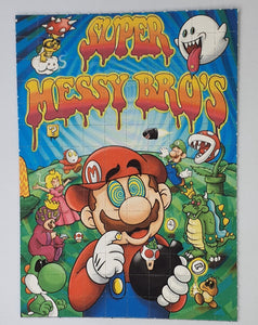 Super Messy Bros Signed by Russ Holmes - Blotter Store