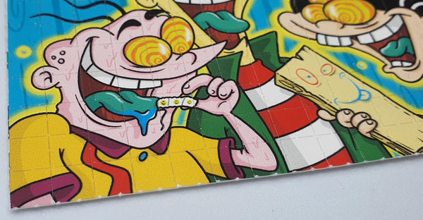 Ed Edd n Eddy Blotter Art by Russ Holmes - Blotter Store