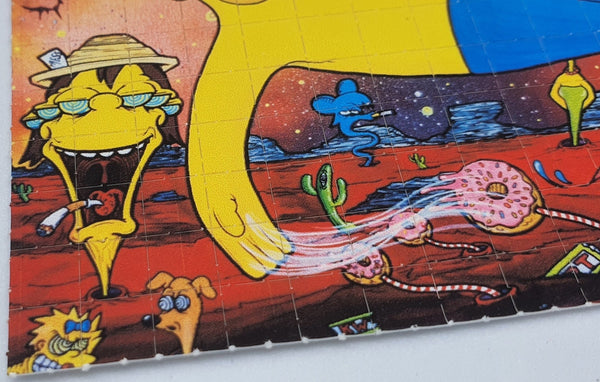 Simpsons Blotter Art by Russ Holmes - Blotter Store