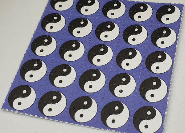 Yin Yang Blue Blotter Art - Blotter Store