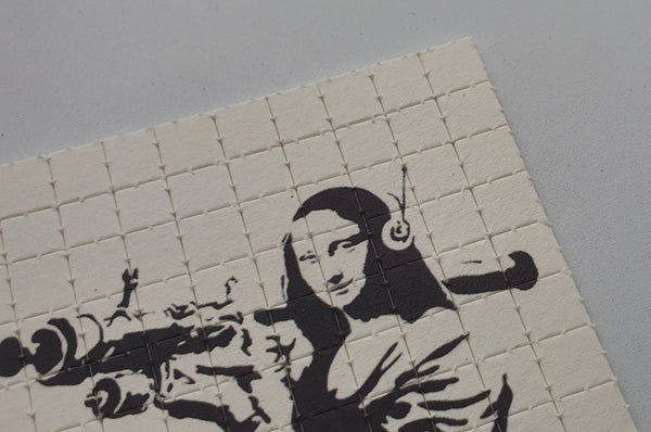 Mona Lisa RPG Mini Blotter Art - Blotter Store