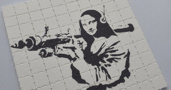 Mona Lisa RPG Mini Blotter Art - Blotter Store