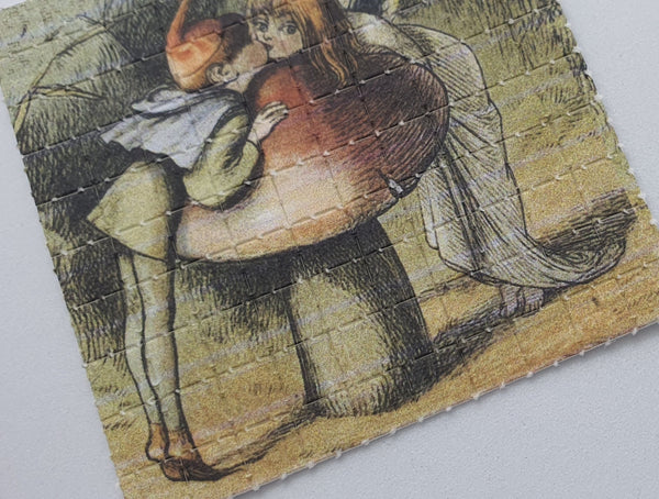 Mushroom Love Story Blotter Art - Blotter Store