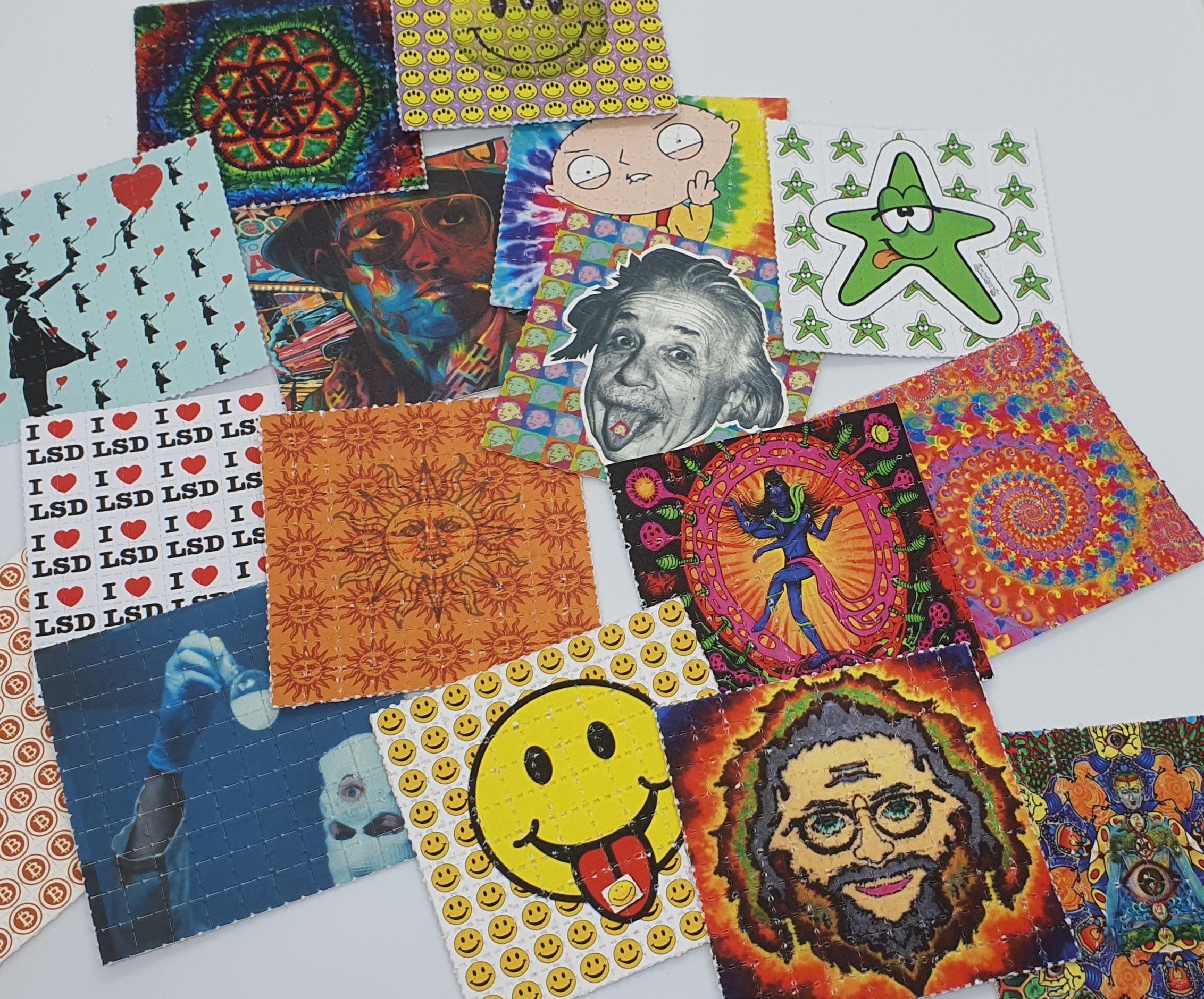 Mixed Blotter Art