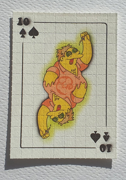 Simpsons Royal Flush Blotter Art Full Set #25/25 - Blotter Store