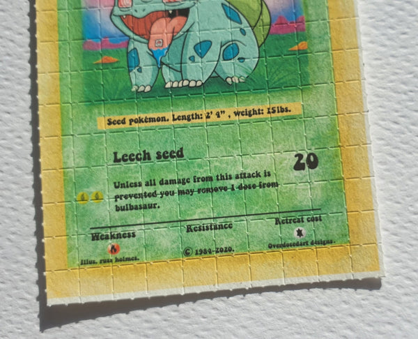 Pokémon Blotter Art Set by Russ Holmes #50/50 - Blotter Store