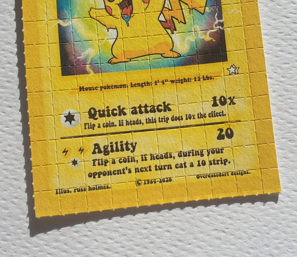 Pokémon Blotter Art Set by Russ Holmes #50/50 - Blotter Store