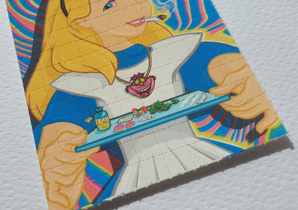 Alice Blotter Art by Russ Holmes Signed / Numbered #44 - Blotter Store