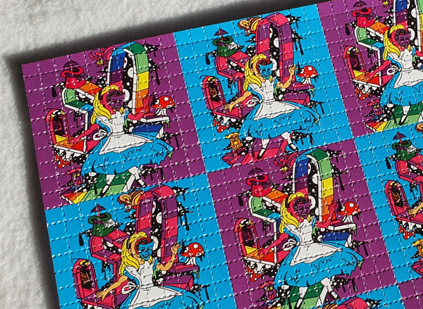 Alice Blotter Art by Chris Crisis Signed & Numbered #9 of 100 - Blotter Store