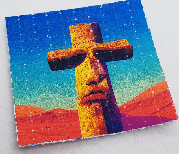 Old Cross Blotter Art - Blotter Store