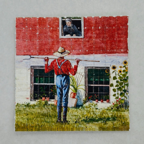 Rustic Courtship Blotter Art - Blotter Store