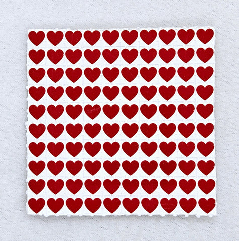 Red Heart Blotter Art - Blotter Store