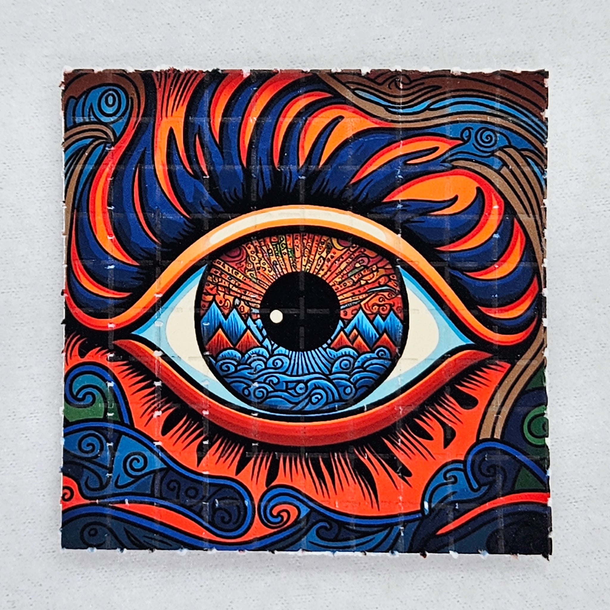 Acid Eye Blotter Art