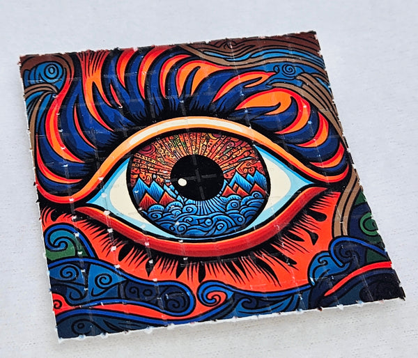 LSD Eye Blotter Art