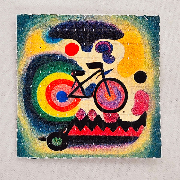 Bicycle Blotter Art