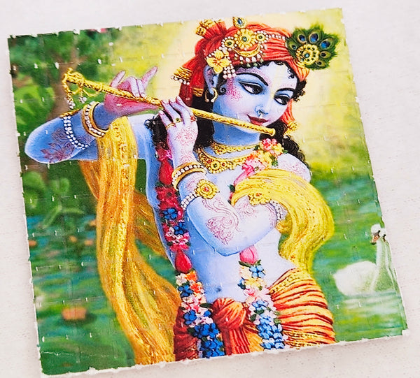 Krishna Hindu LSD Acid Art