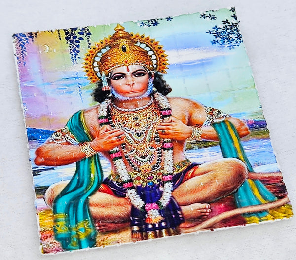 Hanuman Hindu LSD Acid Art