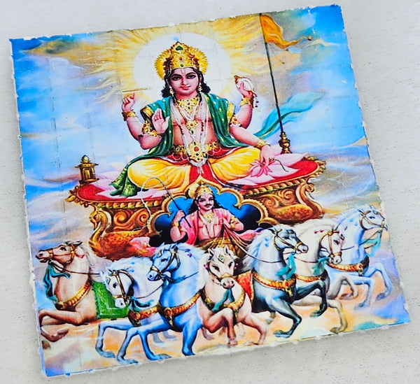 Surya Hindu LSD Acid Art 