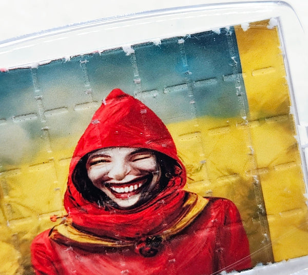 DMT Jester Blotter Art Keyring - Blotter Store