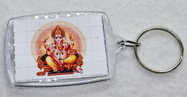 Ganesha Blotter Art Keyring - Blotter Store