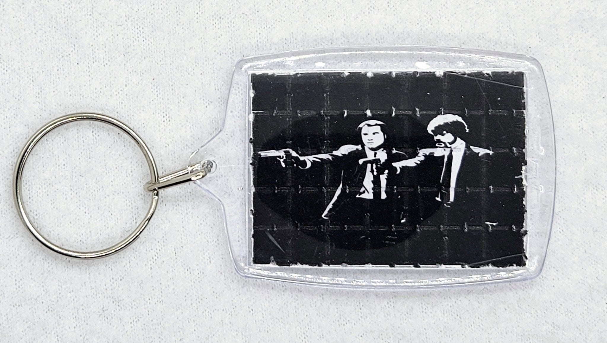 Pulp Fiction Blotter Art Keyring - Blotter Store